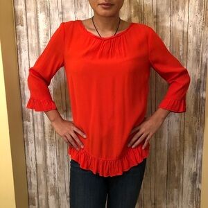 Gap Orange Women’s Blouse sz. XS